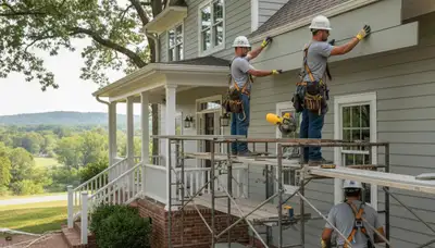 Nashville, TN siding contractor exterior home siding installation by Vinyl Siding Nashville