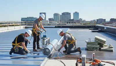 Commercial roofing in Nashville, TN for heat, humidity, and storm protection
