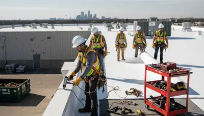 Commercial roofing services in Nashville, TN for durable business storm protection