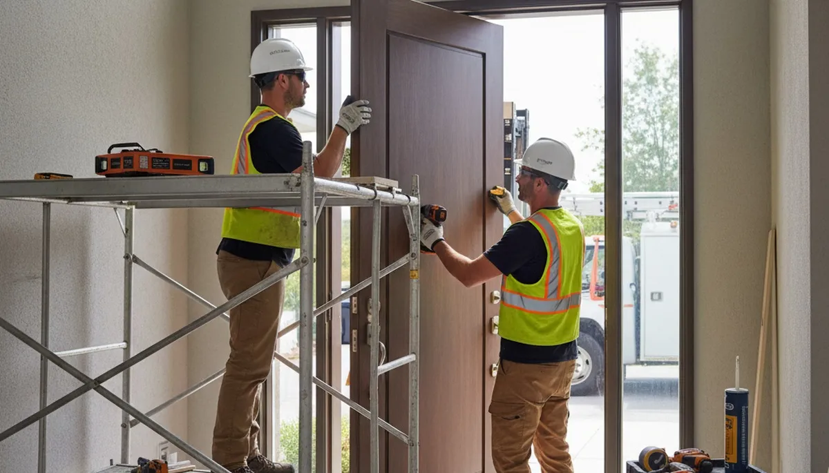 Nashville, TN door installation by FX Remodeling & Exteriors for durable, weather-resistant home protection