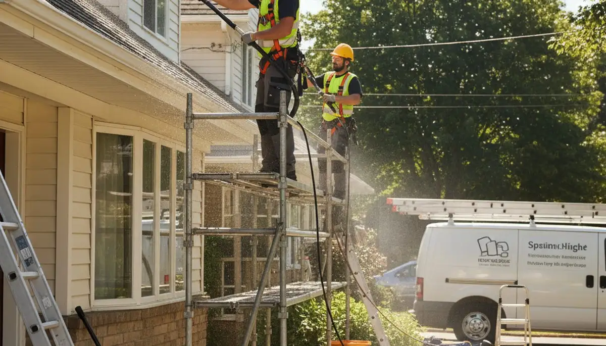 Nashville, TN gutter cleaning service by FX Remodeling & Exteriors protecting homes from water damage