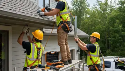 Gutter installation in Nashville, TN for home water protection by FX Remodeling & Exteriors
