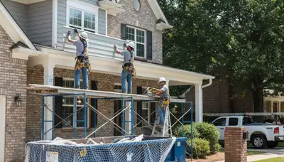 Vinyl siding installation in Nashville, TN for a home exterior upgrade