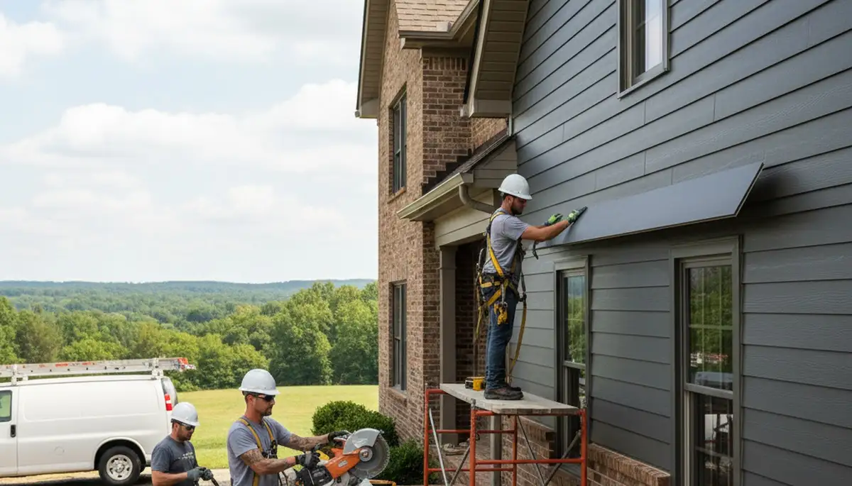Nashville, TN siding contractor for vinyl siding installation and home exterior upgrades