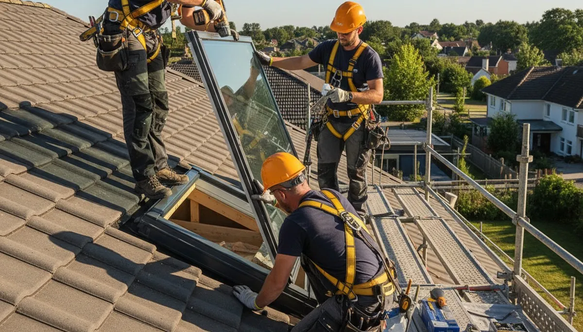 Skylight installation in Nashville, TN by FX Remodeling & Exteriors for brighter, natural home light