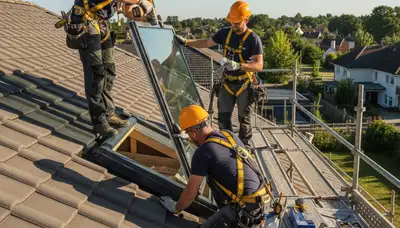Skylight installation in Nashville, TN by FX Remodeling & Exteriors for brighter, natural home light