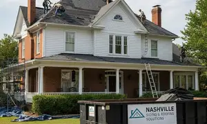 Roof replacement for older Nashville, TN homes by local siding and roofing professionals