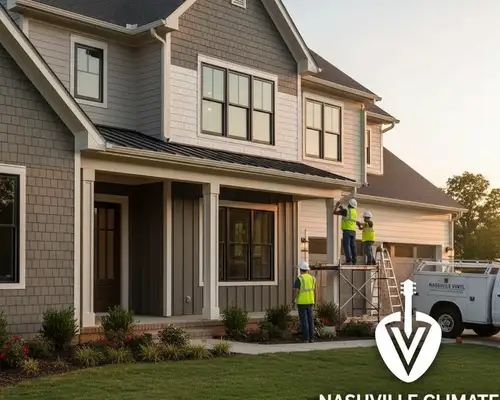 Vinyl siding for Nashville, TN homes by a professional siding contractor